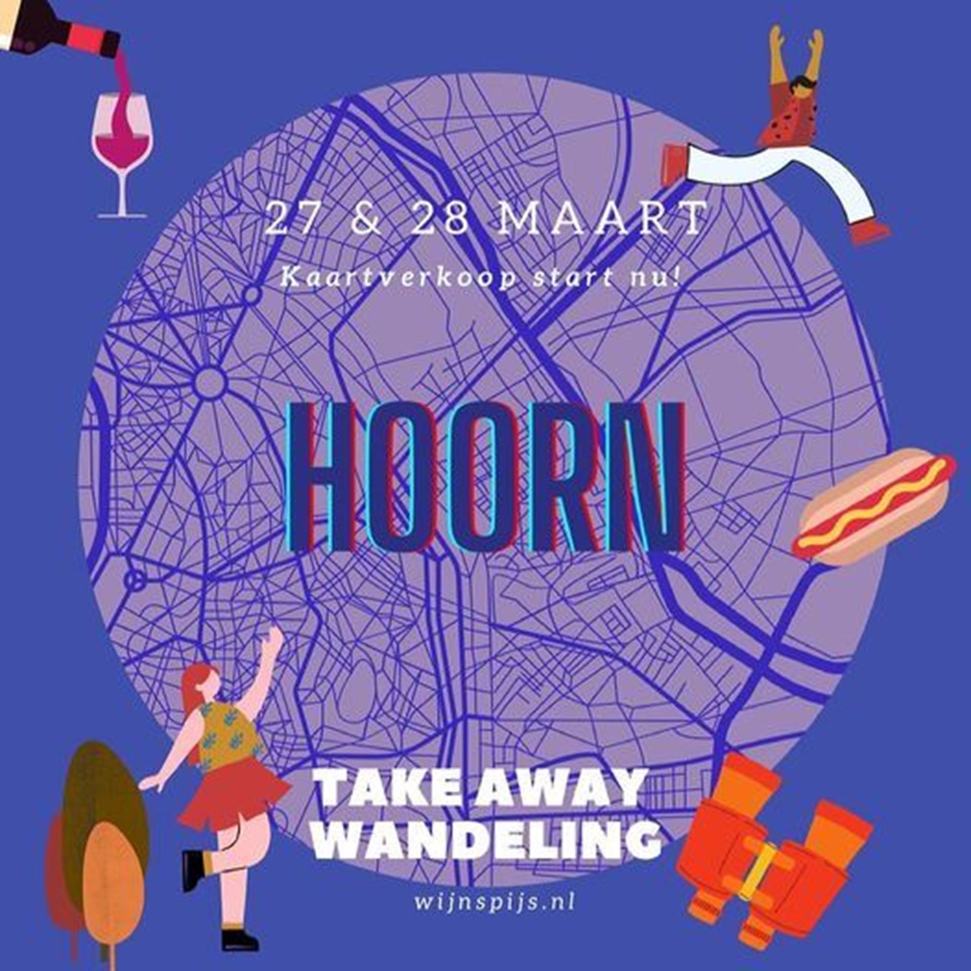 Take Away Wandeling Hoorn banner
