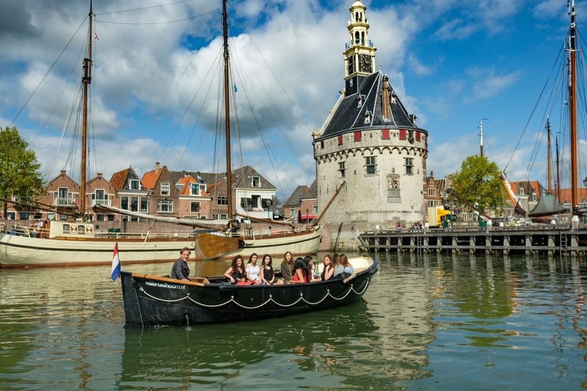 Watertaxi in Hoorn banner